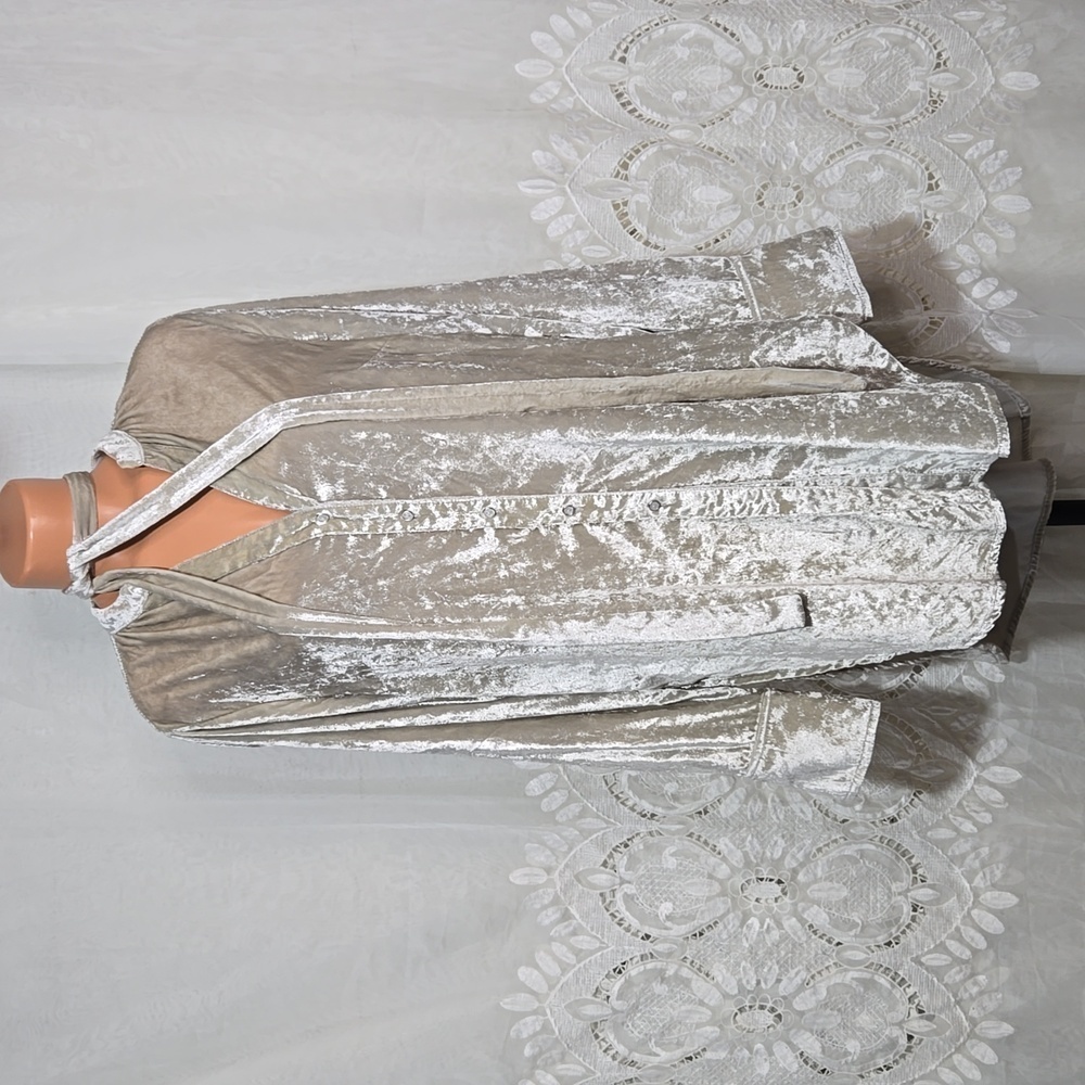 Anthropologie MaEve Long Sleeve Tunic Top sz 10